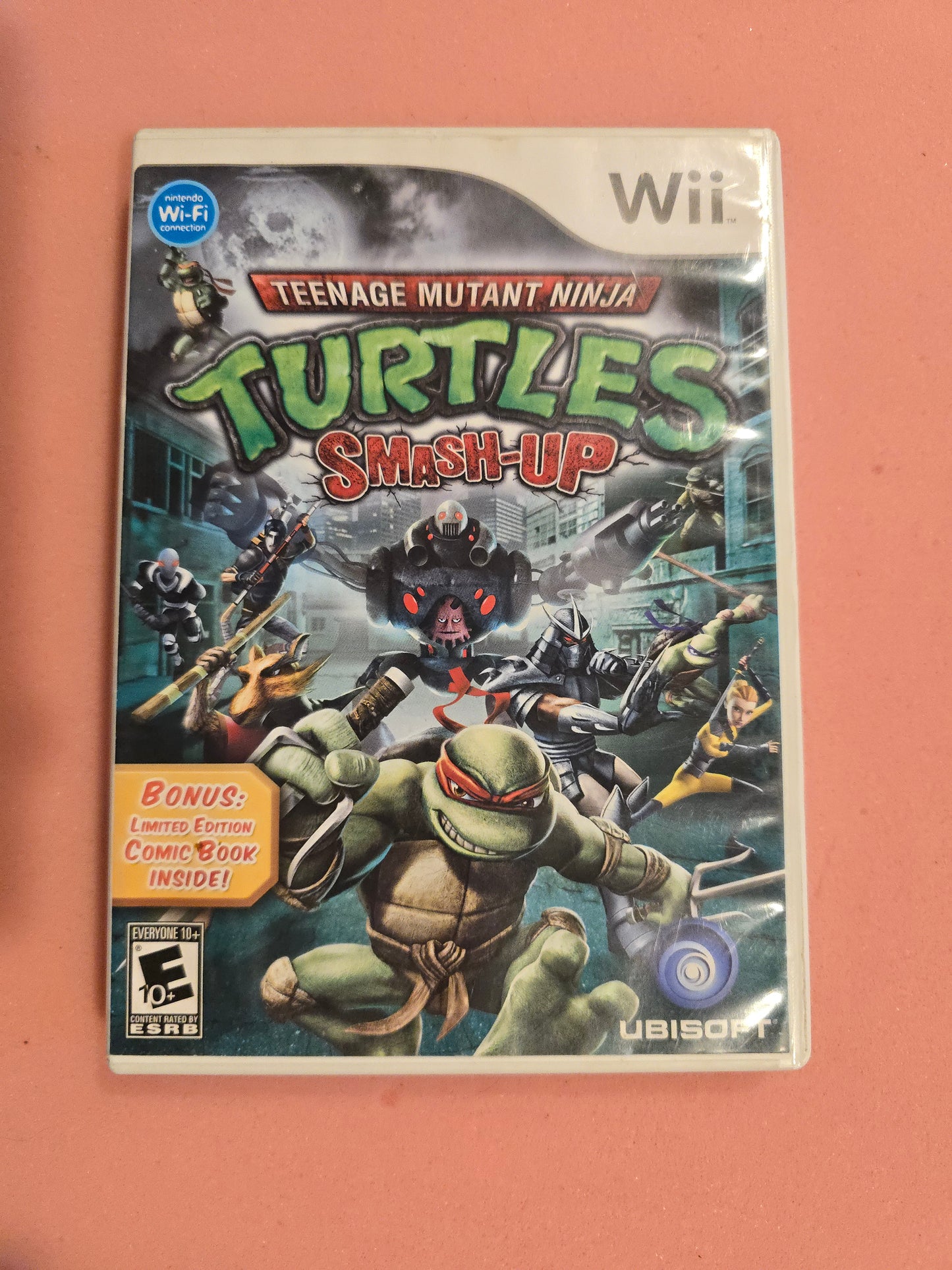 Teenage Mutant Ninja Turtles: Smash-Up - Nintendo Wii - Complete In Box