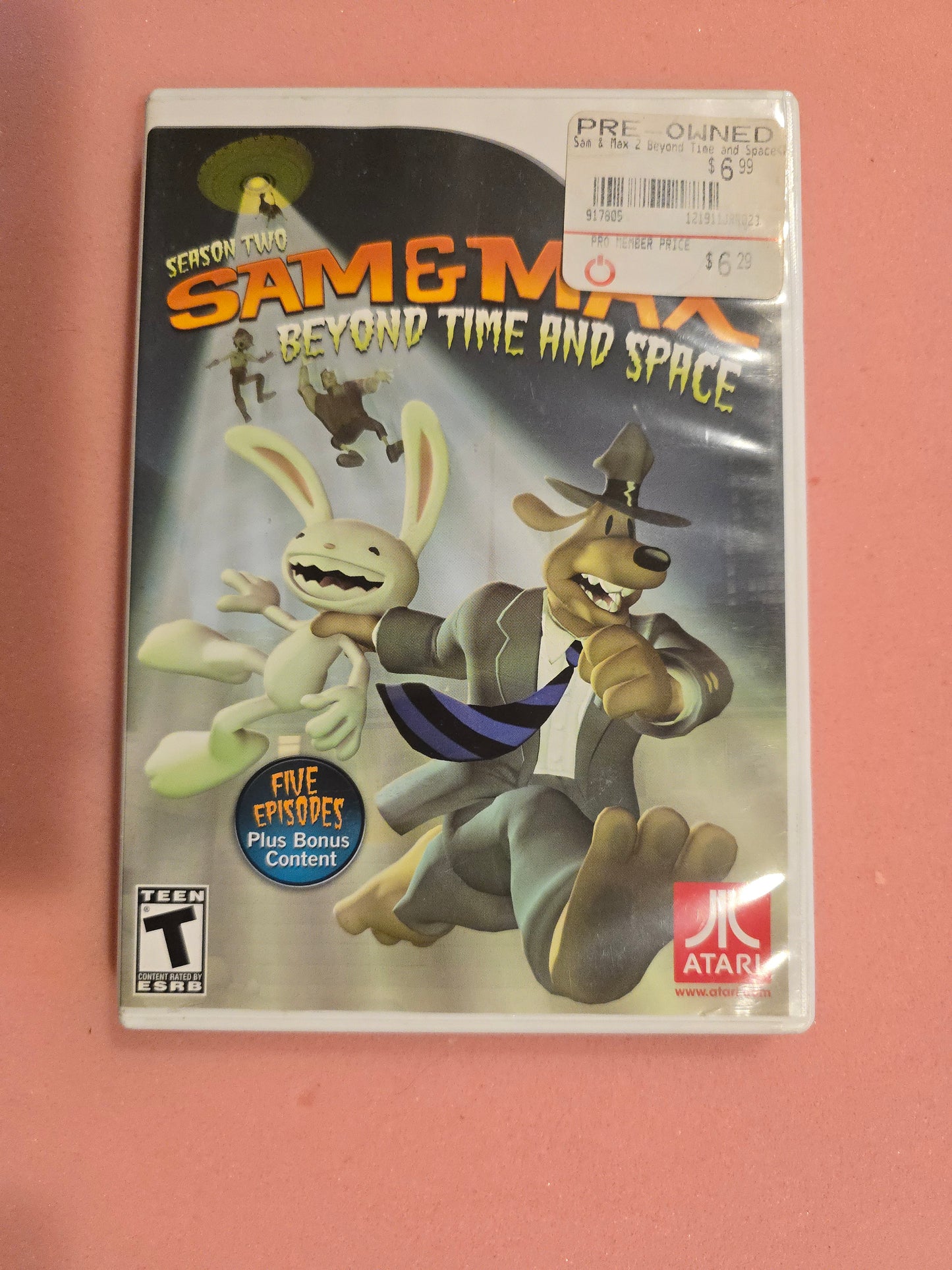 Sam & Max Season Two: Beyon Time And Space - Nintendo Wii - Complete In Box