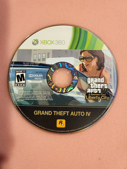 Grand Theft Auto: Episodes from Liberty City - Xbox 360 - Disc Only