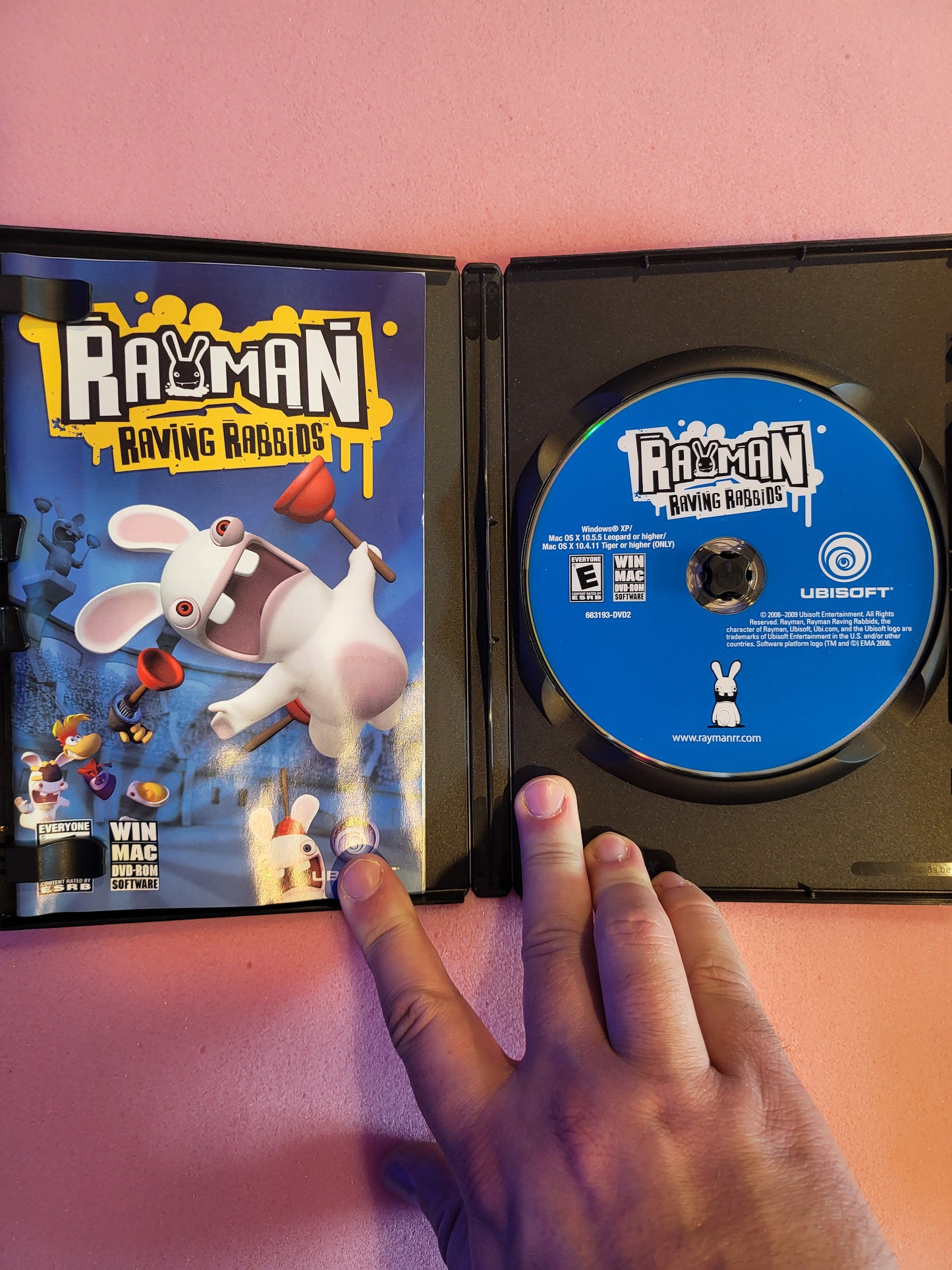 Rayman Raving Rabbids - PC - Complete In Box