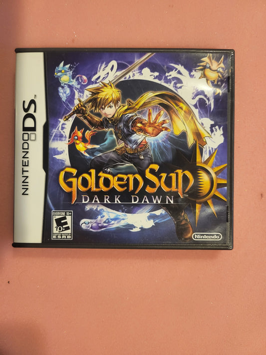 Golden Sun: Dark Dawn - Nintendo DS - Complete In Box