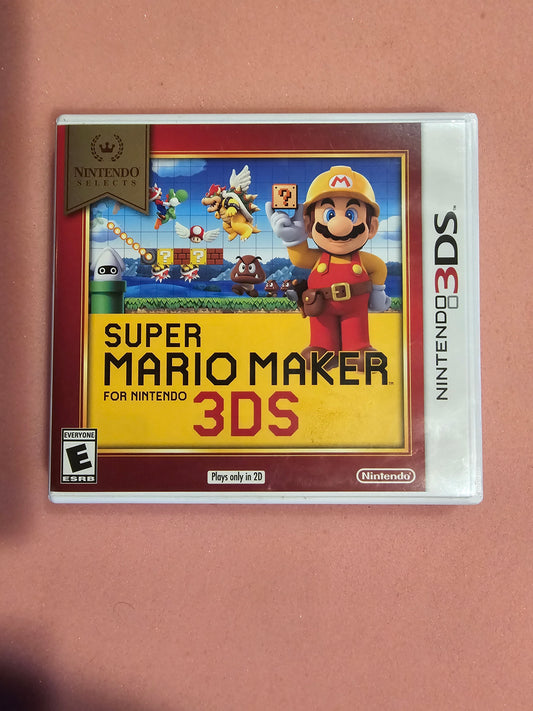 Super Mario Maker - Nintendo 3DS - Complete In Box