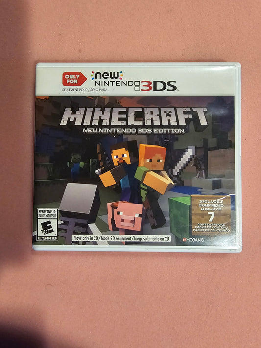 Minecraft New Nintendo 3DS Edition - Nintendo 3DS - Complete In Box