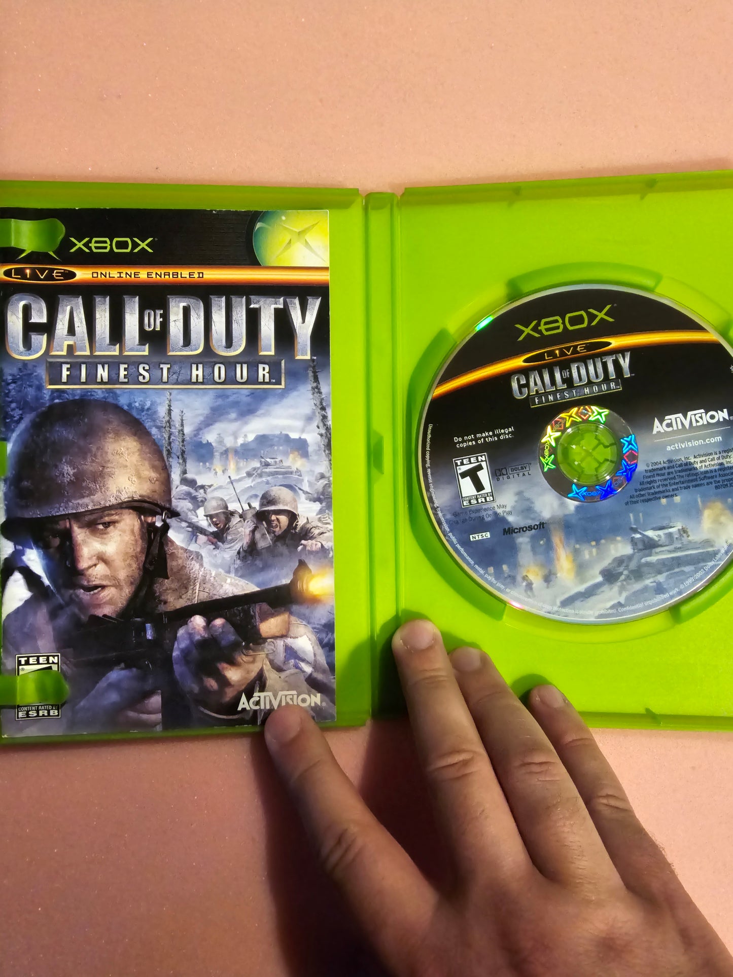 Call of Duty Finest Hour - Original Xbox - Complete In Box