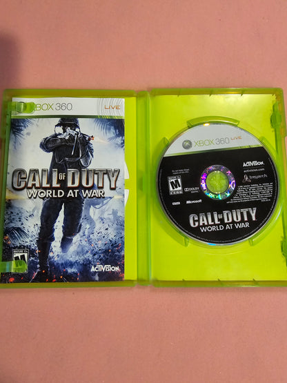 Call of Duty World at War - Xbox 360 - Complete In Box