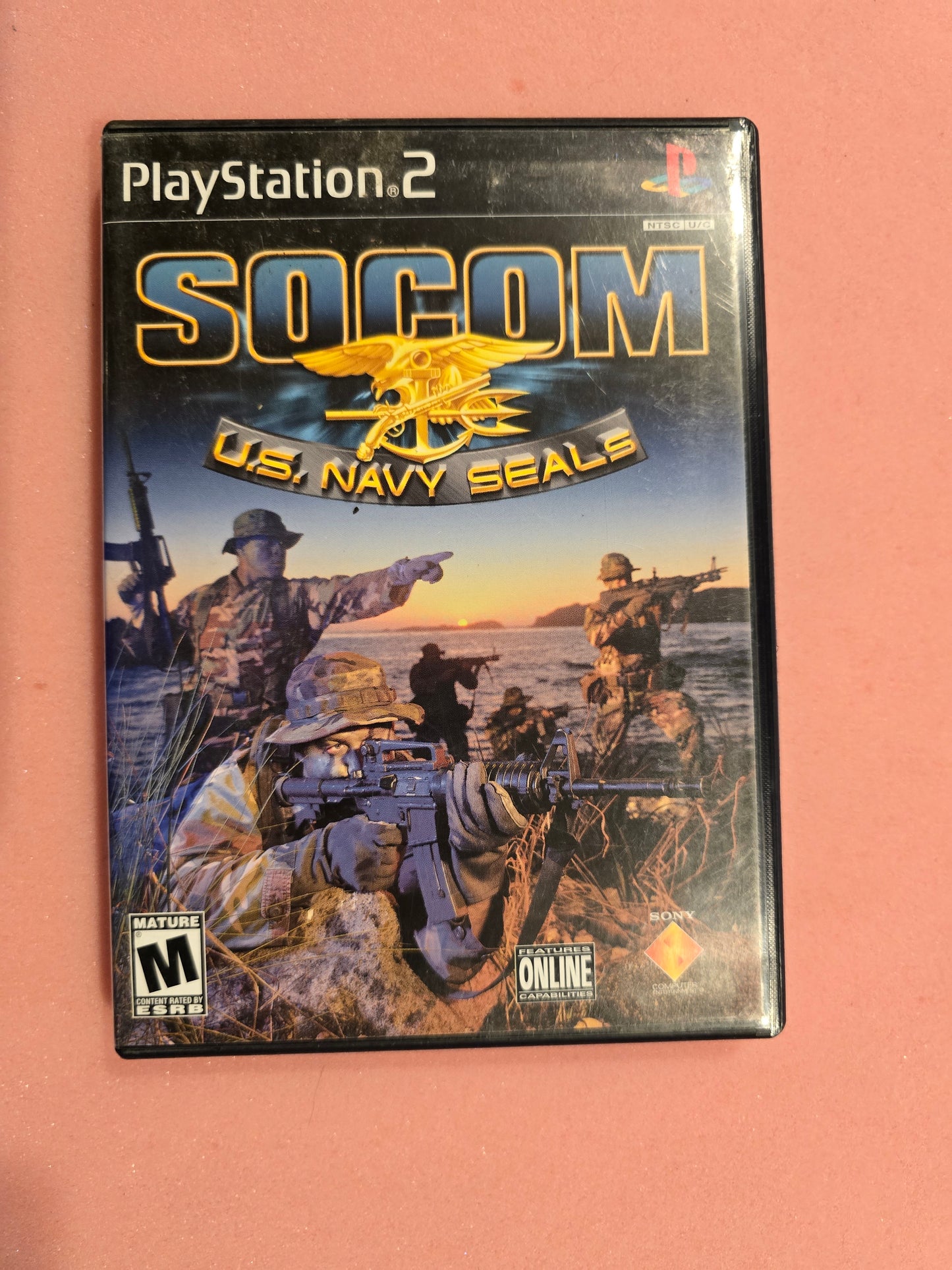 SOCOM US Navy Seals - Playstation 2 PS2 - Complete In Box