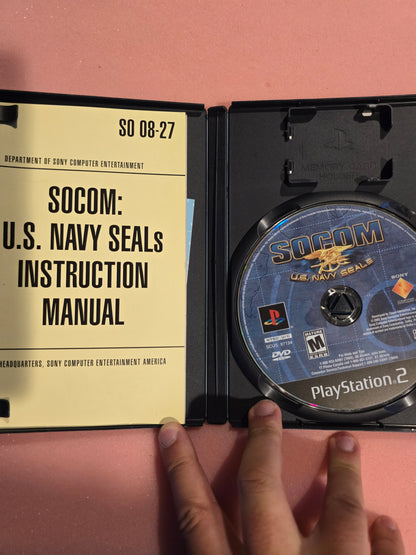 SOCOM US Navy Seals - Playstation 2 PS2 - Complete In Box