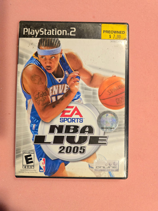 NBA Live 2005 - Playstation 2 PS2 - Complete In Box