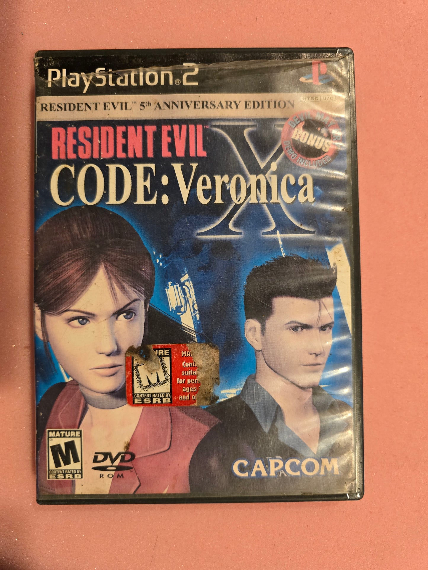 Resident Evil Code Veronica X - Playstation 2 PS2 - In Box, No Manual