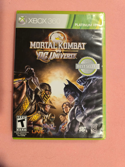 Mortal Kombat vs. DC Universe - Xbox 360 - Complete In Box