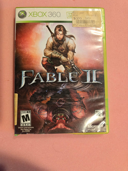 Fable II - Xbox 360 - Complete In Box