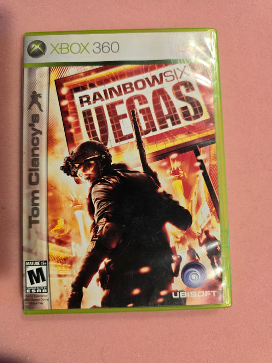 Rainbox Six Vegas - Xbox 360 - Complete In Box