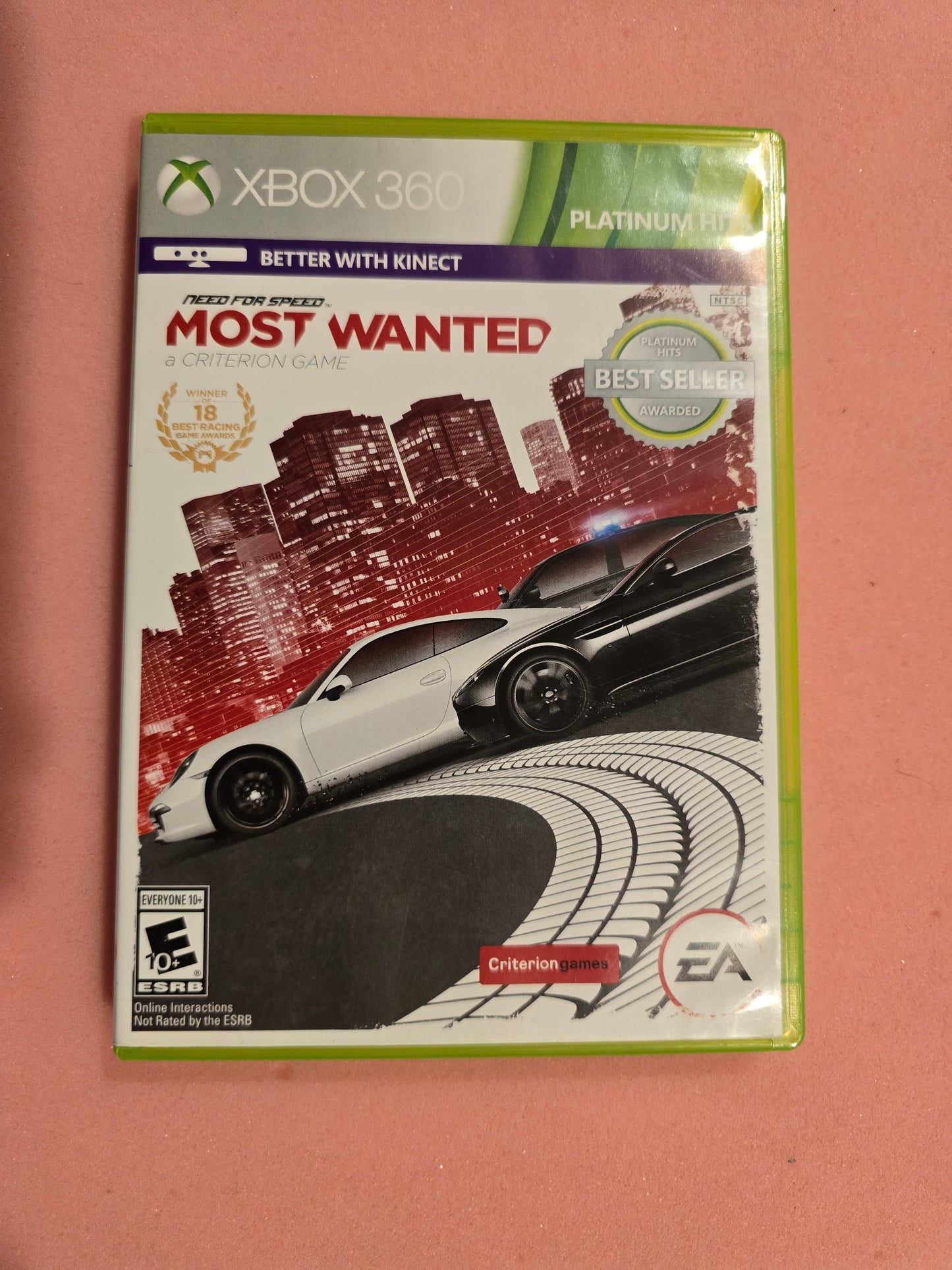 Need for Speed Most Wanted [2012] - Xbox 360 - In Box, No Manual