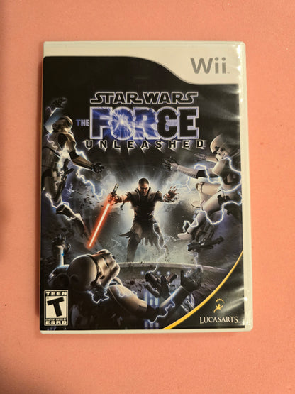 Star Wars The Force Unleashed - Nintendo Wii - Complete In Box