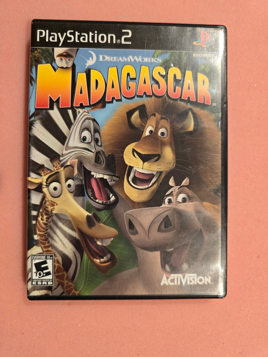 Madagascar - Playstation 2 PS2 - In Box, No Manual