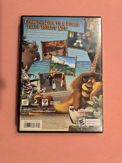 Madagascar - Playstation 2 PS2 - In Box, No Manual