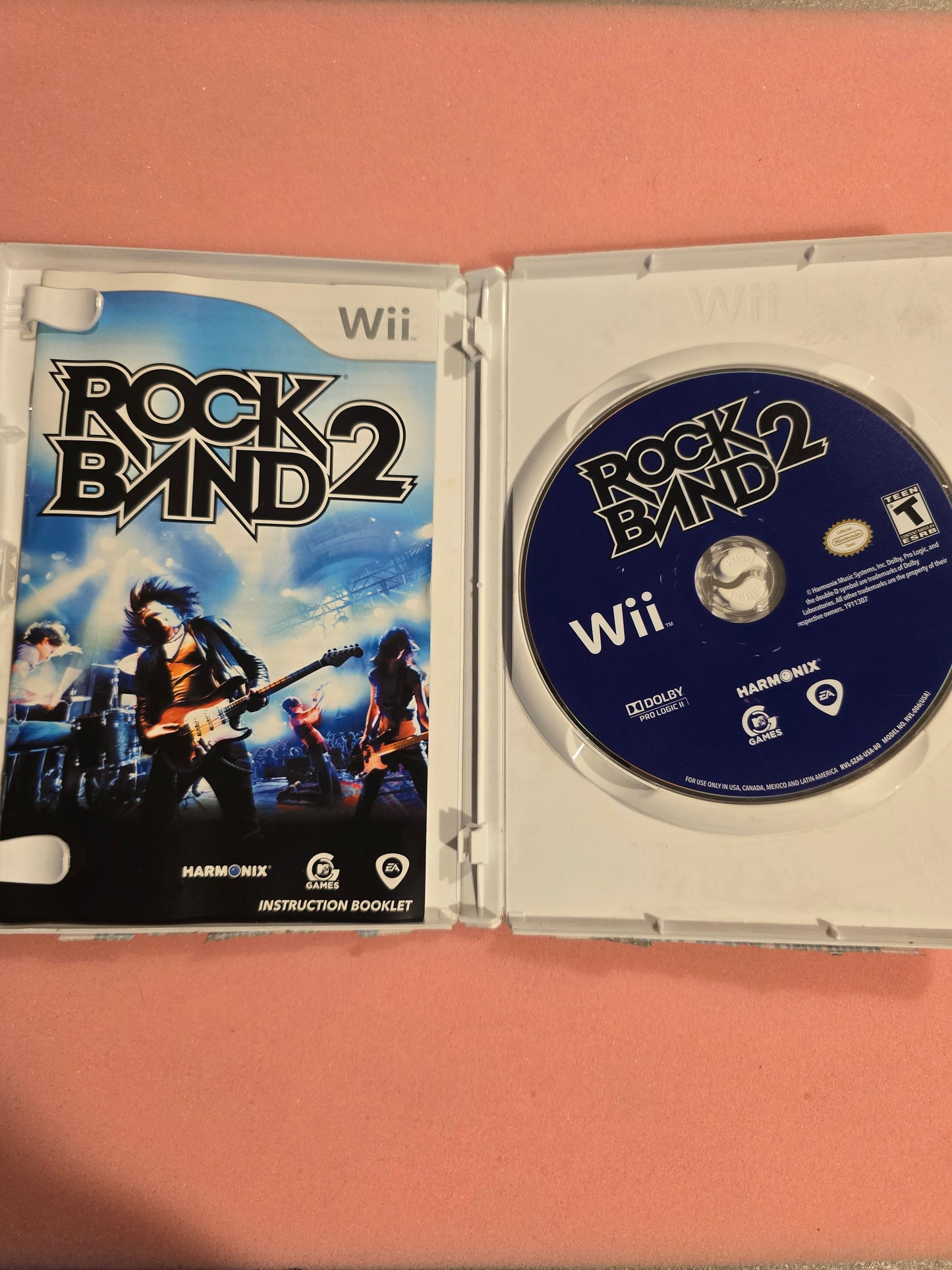 Rock Band 2 - Nintendo Wii - Complete In Box