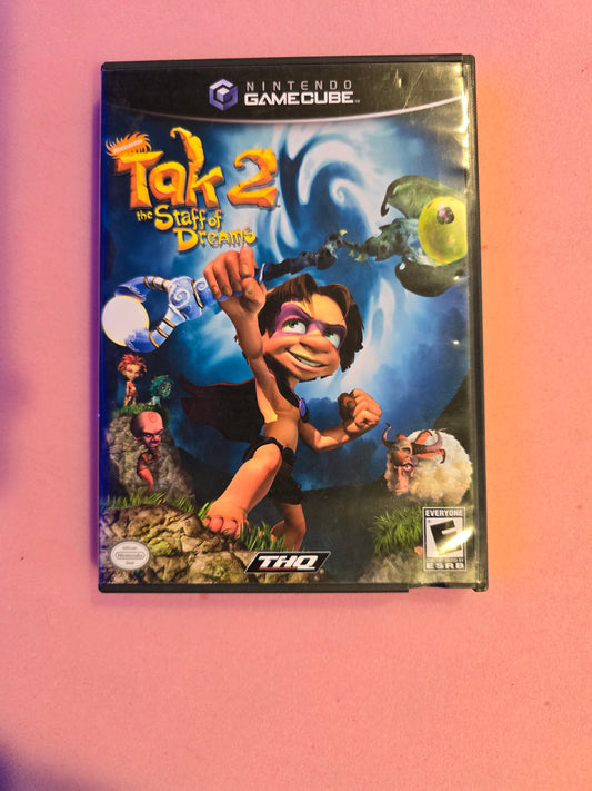 Tak 2 The Staff of Dreams - Nintendo Gamecube - Complete In Box