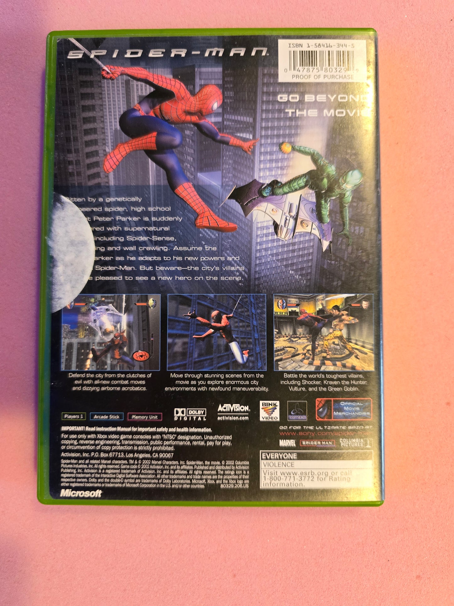 Spiderman - Original Xbox - Complete In Box