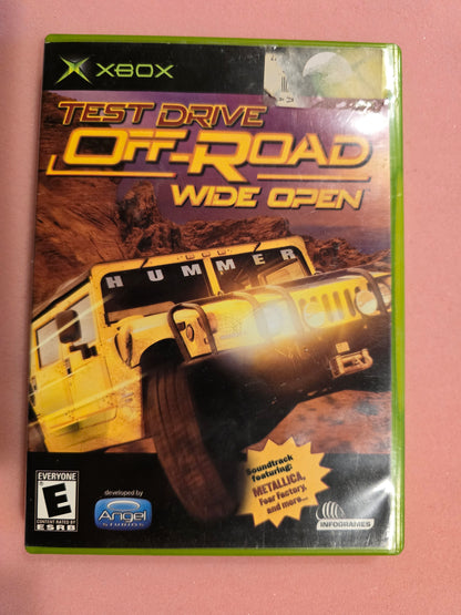 Test Drive Off Road Wide Open - Original Xbox - Complete In Box