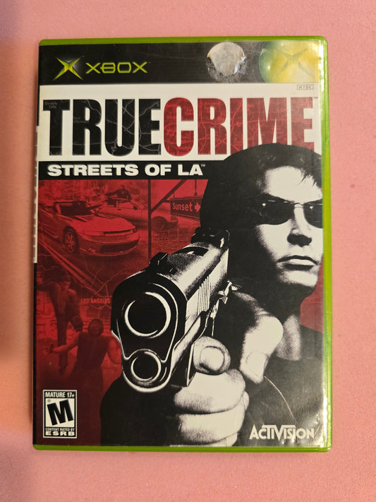 True Crime Streets of LA - Original Xbox - In Box, No Manual