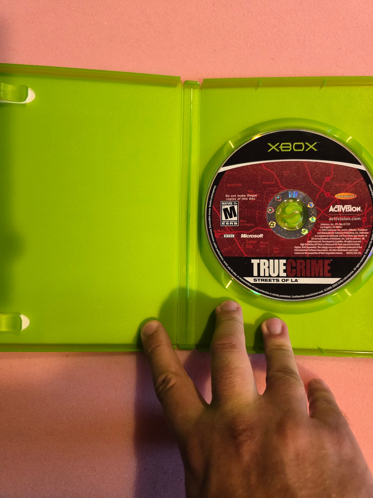 True Crime Streets of LA - Original Xbox - In Box, No Manual