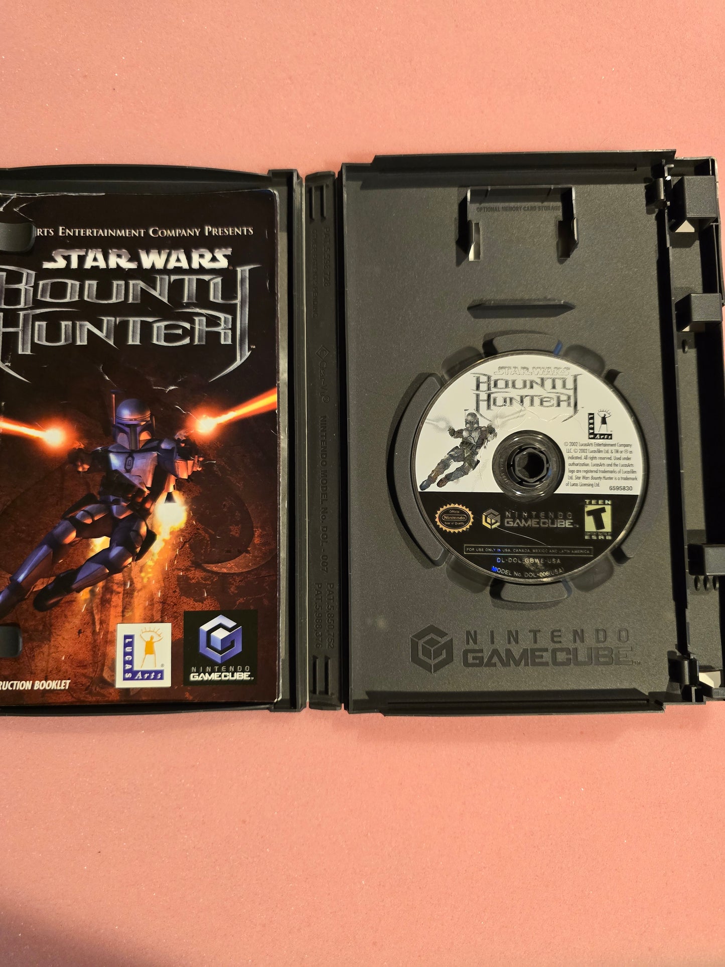 Star Wars Bounty Hunter - Nintendo Gamecube - Complete In Box