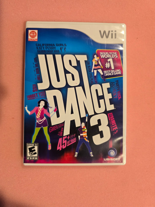 Just Dance 3 - Nintendo Wii - Complete In Box