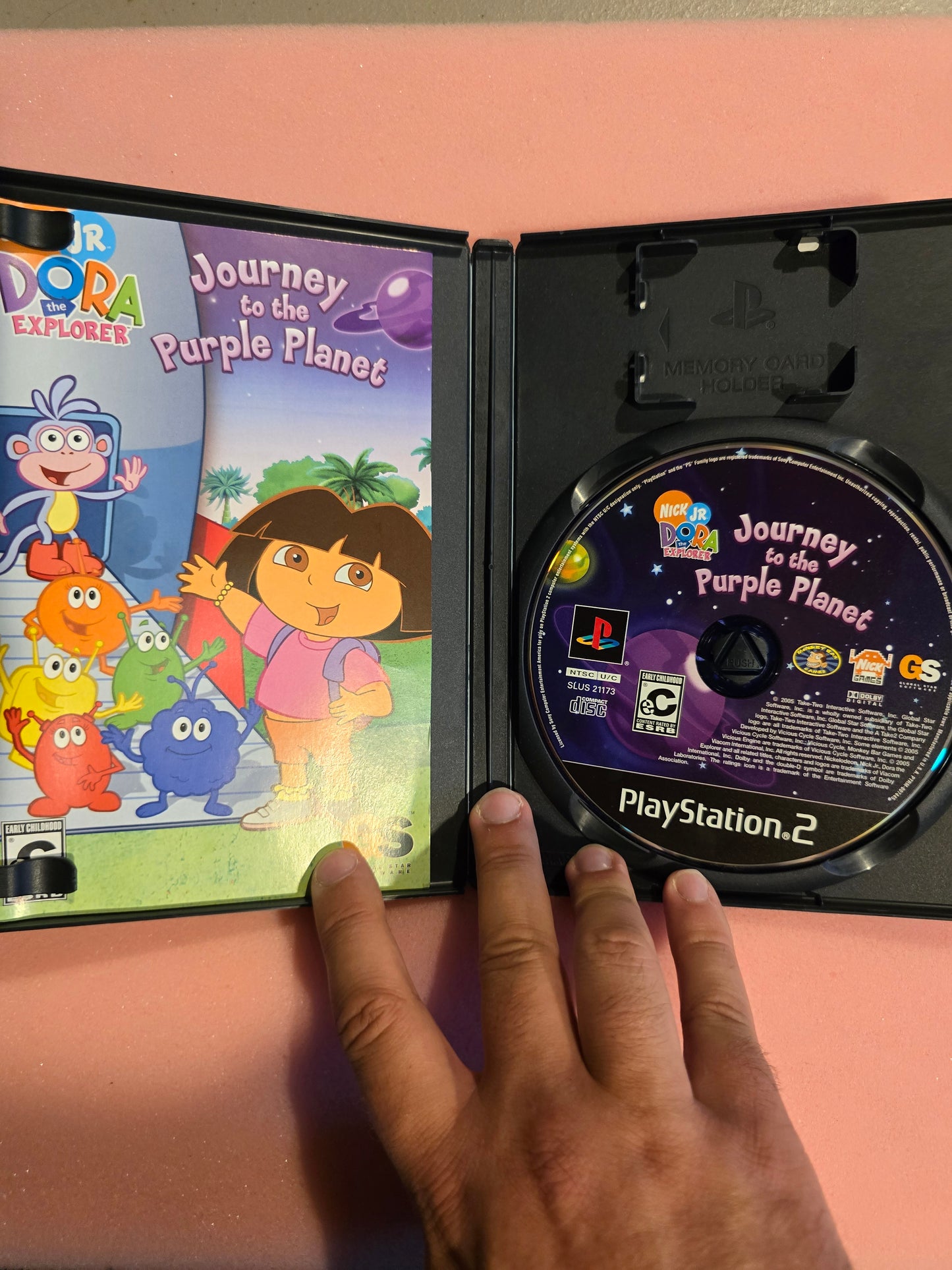 Dora the Explorer Journey to the Purple Planet - Playstation 2 PS2 - Complete In Box