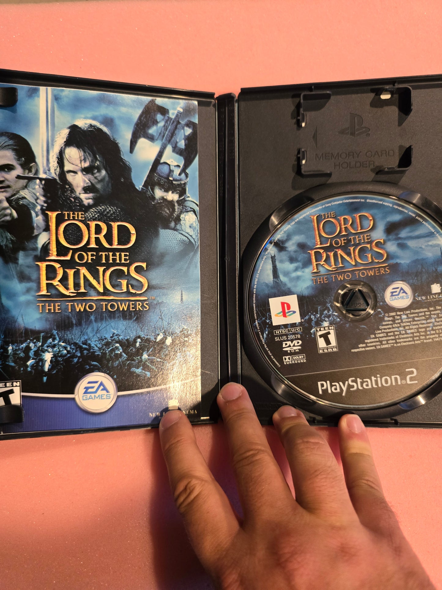 Lord of the Rings The Two Towers - Playstation 2 PS2 - Complete In Box