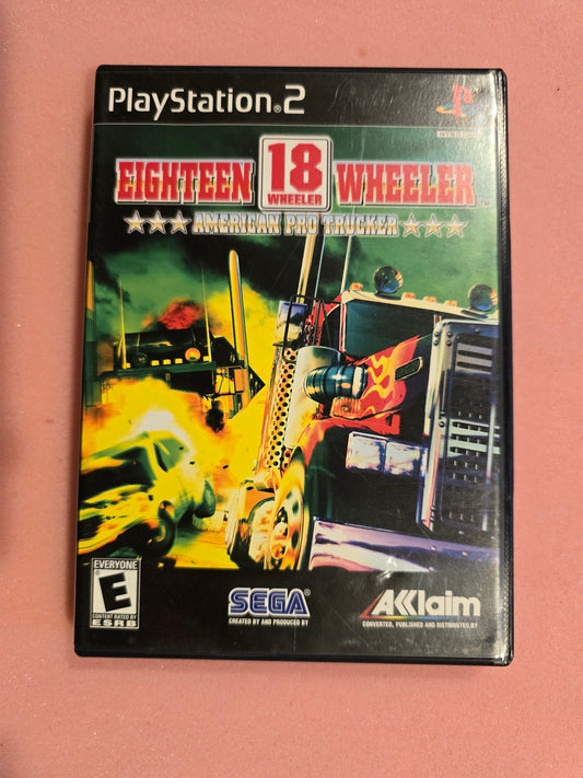 18 Wheeler American Pro Trucker - Playstation 2 PS2 - Complete In Box