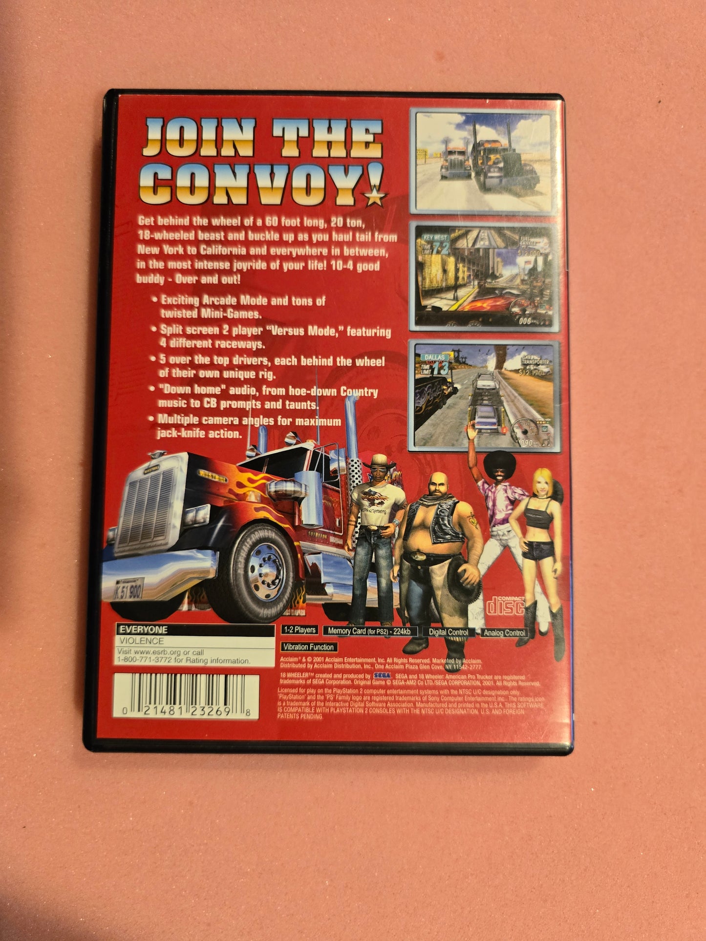 18 Wheeler American Pro Trucker - Playstation 2 PS2 - Complete In Box