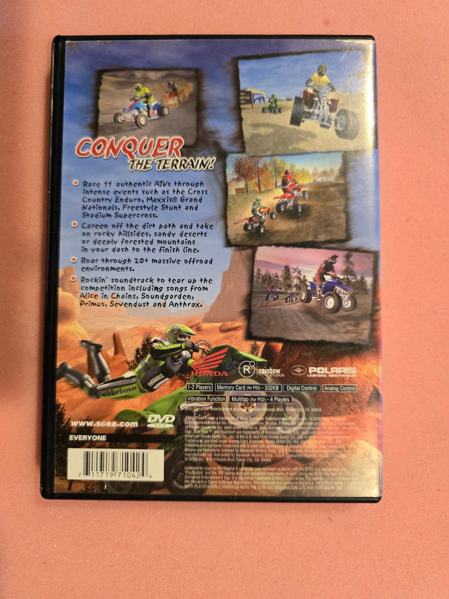 ATV Offroad Fury - Playstation 2 PS2 - Complete In Box