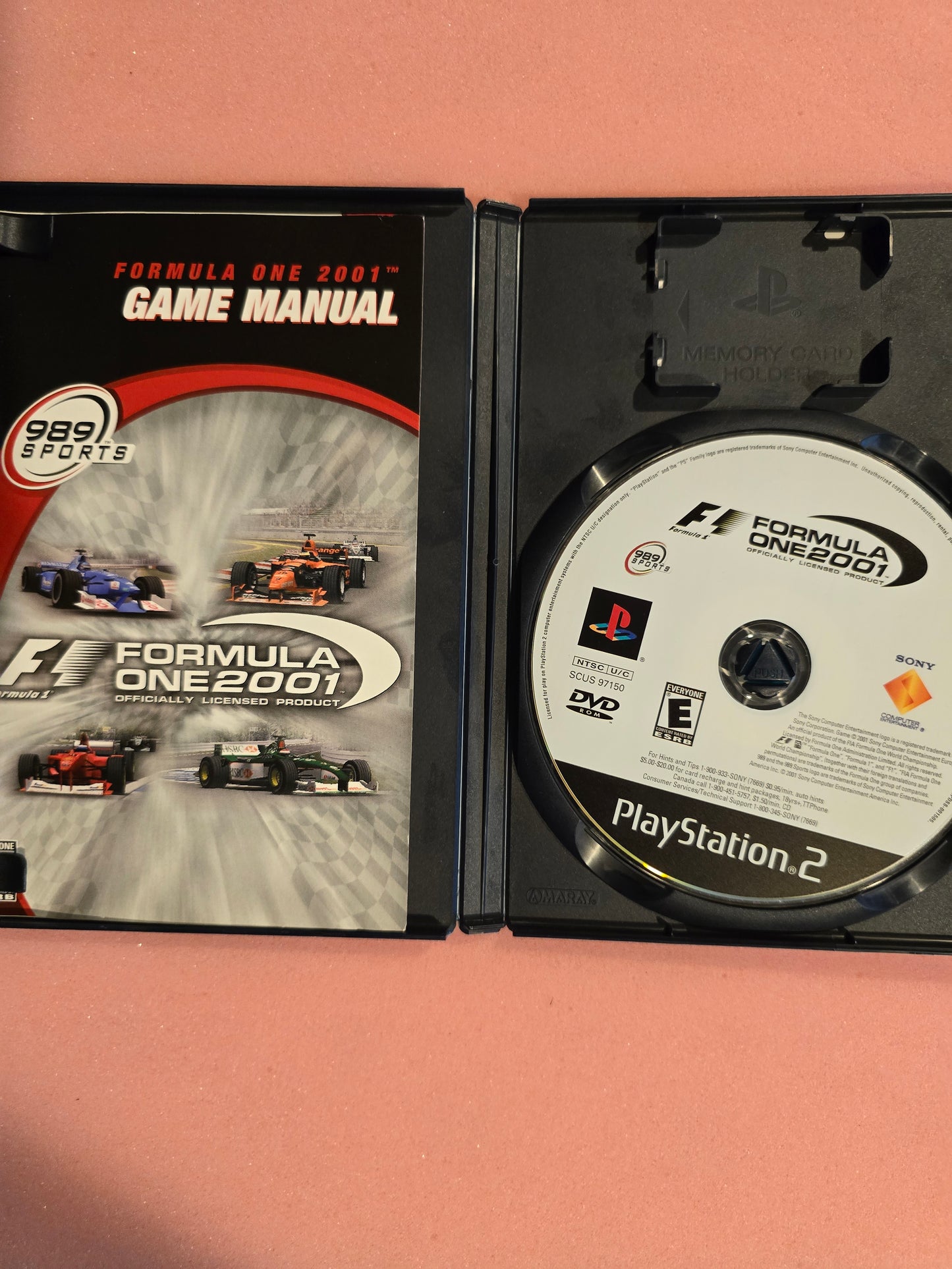 F1 2001 - Playstation 2 PS2 - Complete In Box