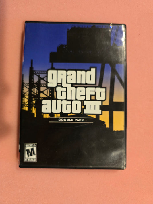 Grand Theft Auto III - Playstation 2 PS2 - Complete In Box