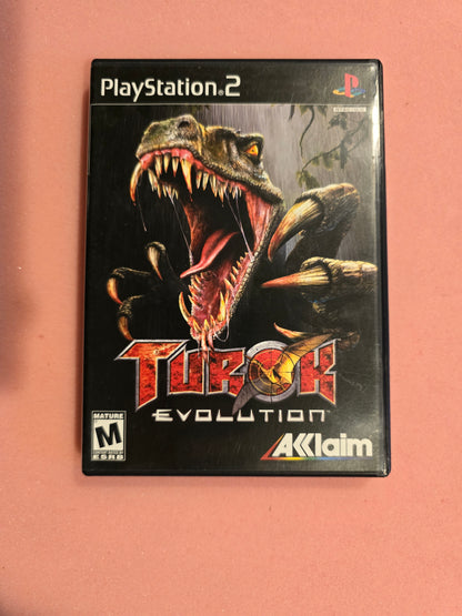 Turok Evolution - Playstation 2 PS2 - Complete In Box