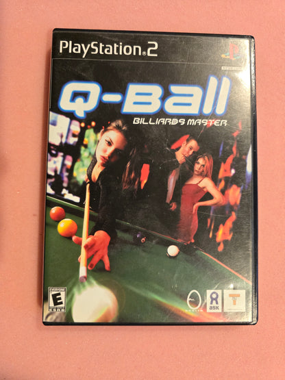 Q-Ball Billiards Master - Playstation 2 PS2 - Complete In Box