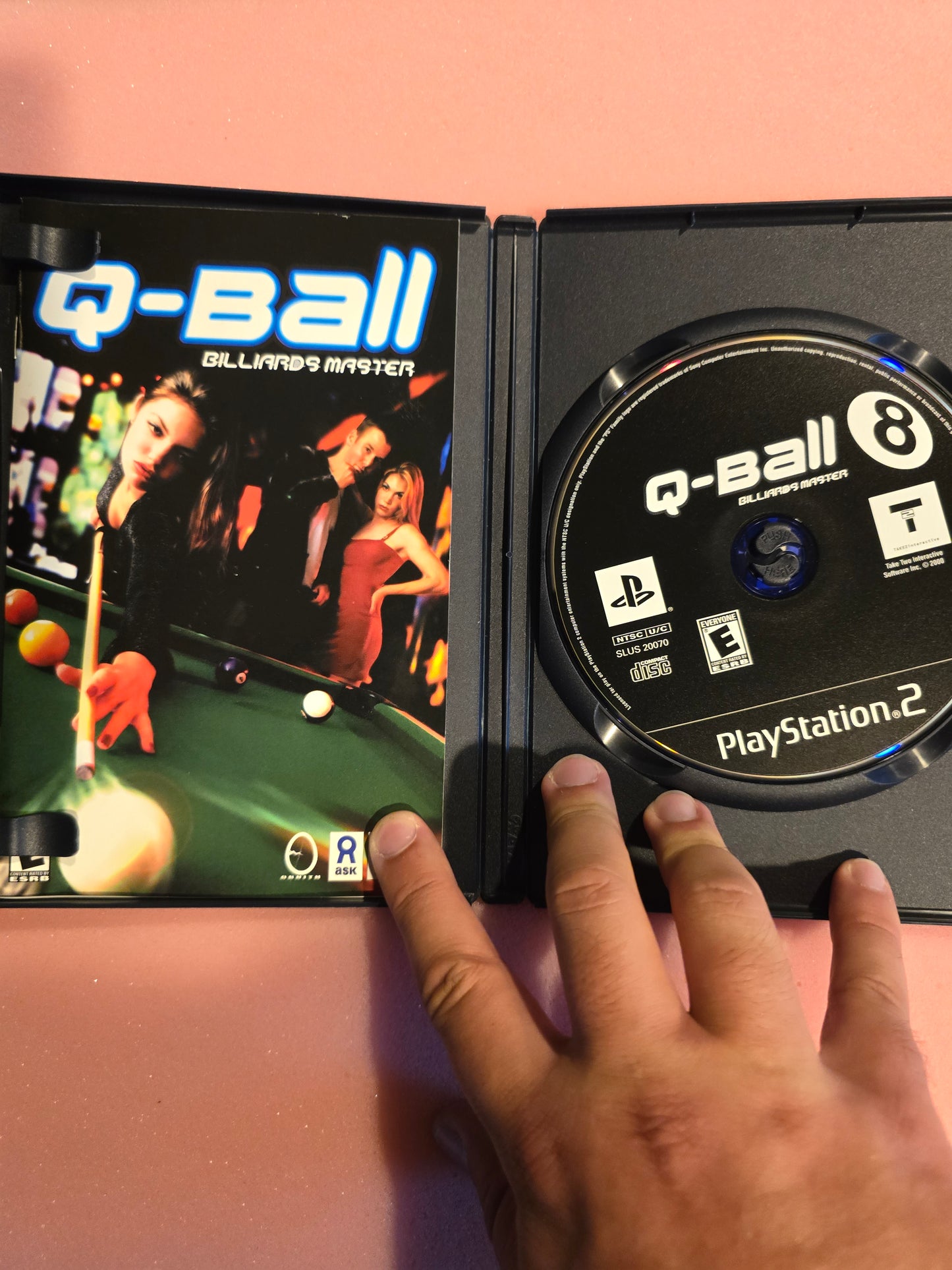 Q-Ball Billiards Master - Playstation 2 PS2 - Complete In Box