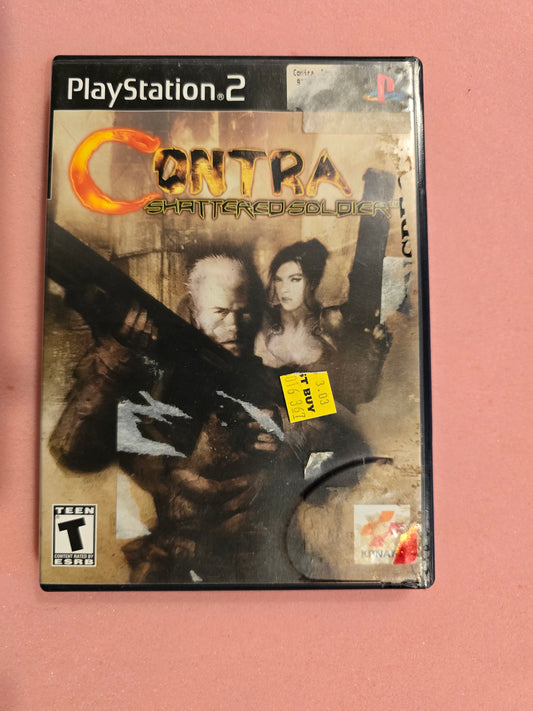 Contra Shattered Soldier - Playstation 2 PS2 - Complete In Box