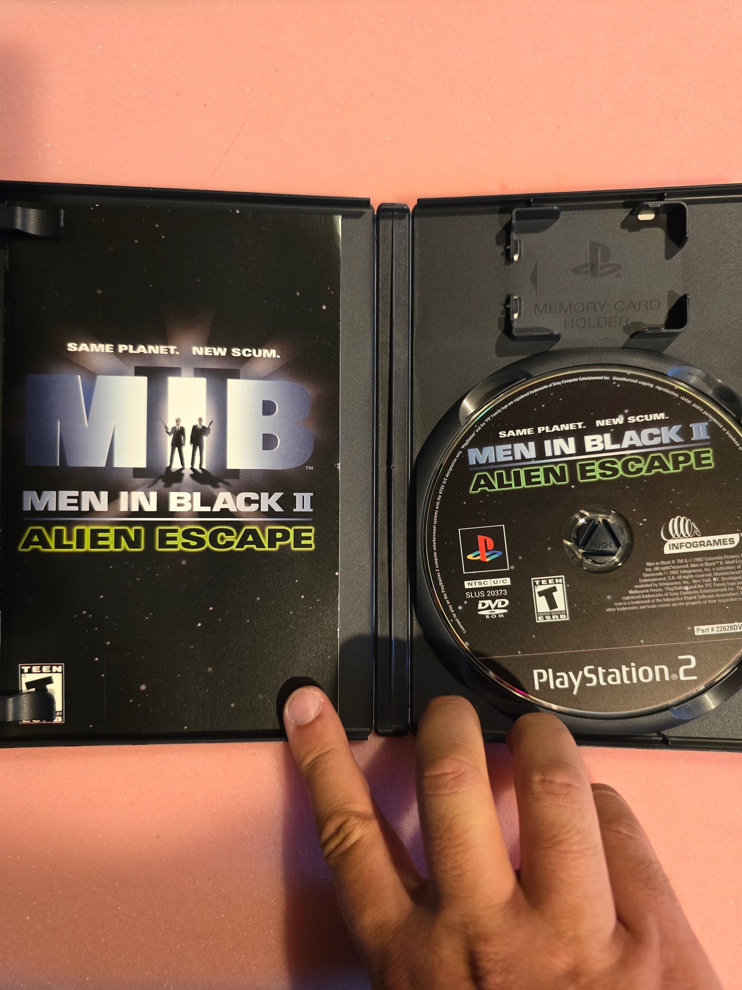 Men In Black II Alien Escape - Playstation 2 PS2 - Complete In Box