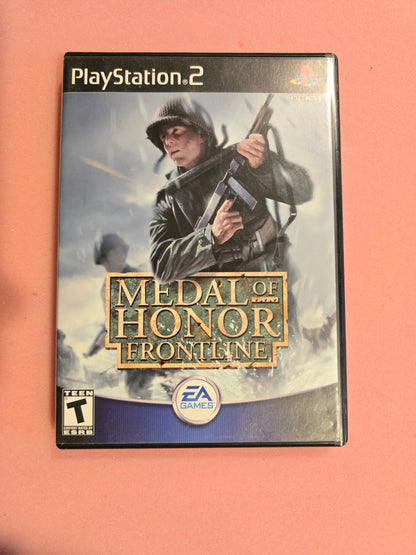 Medal of Honor Frontline - Playstation 2 PS2 - Complete In Box