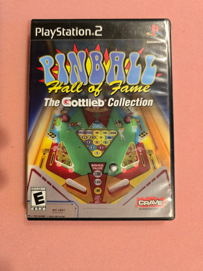 Pinball Hall of Fame The Gottlieb Collection - Playstation 2 PS2 - Complete In Box