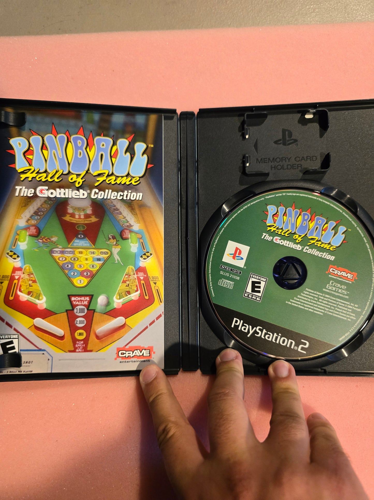 Pinball Hall of Fame The Gottlieb Collection - Playstation 2 PS2 - Complete In Box