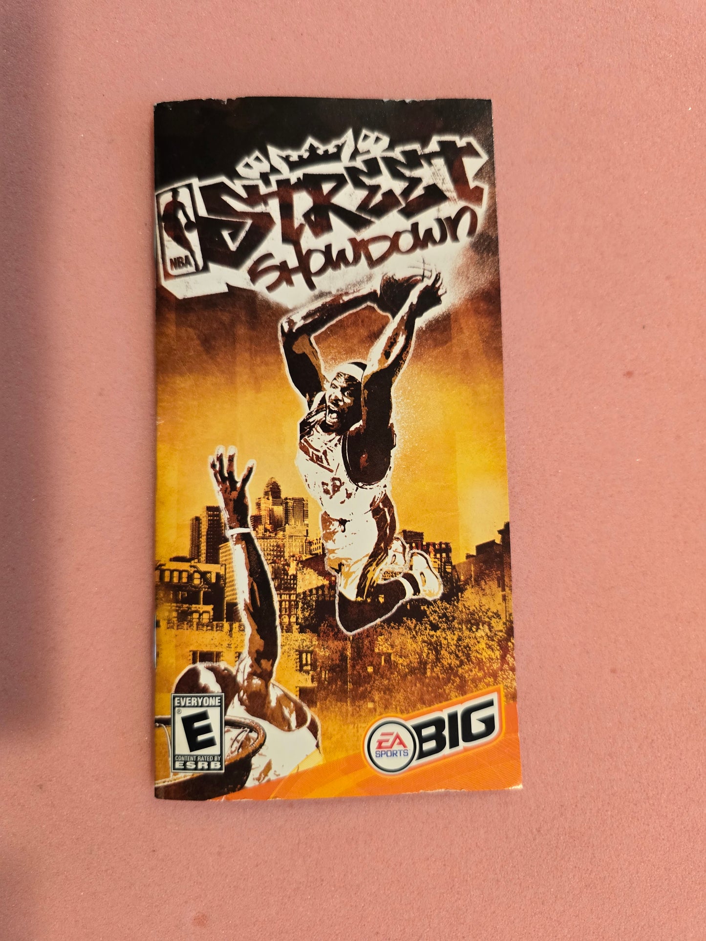 MANUAL ONLY - NBA Street Showdown - PSP