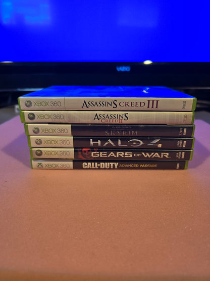 Xbox 360 E Console 250GB - Bundle With 6 Games