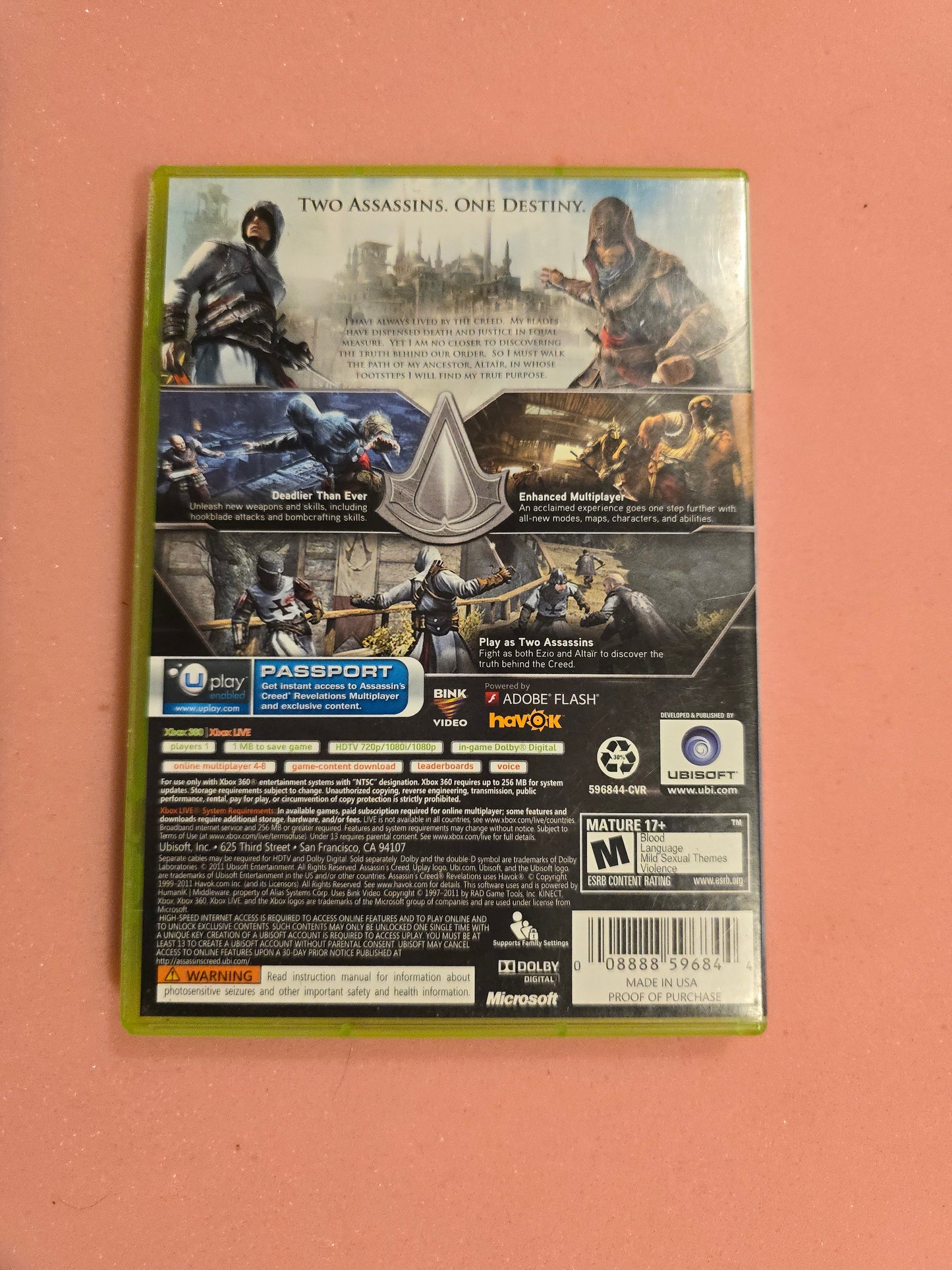 Assassin's Creed: Revelations - Xbox 360 - Complete In Box