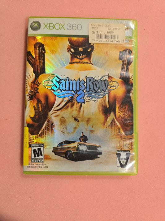 Saints Row 2 - Xbox 360 - In Box, No Manual