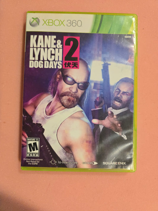 Kane & Lynch 2: Dog Days - Xbox 360 - Complete In Box