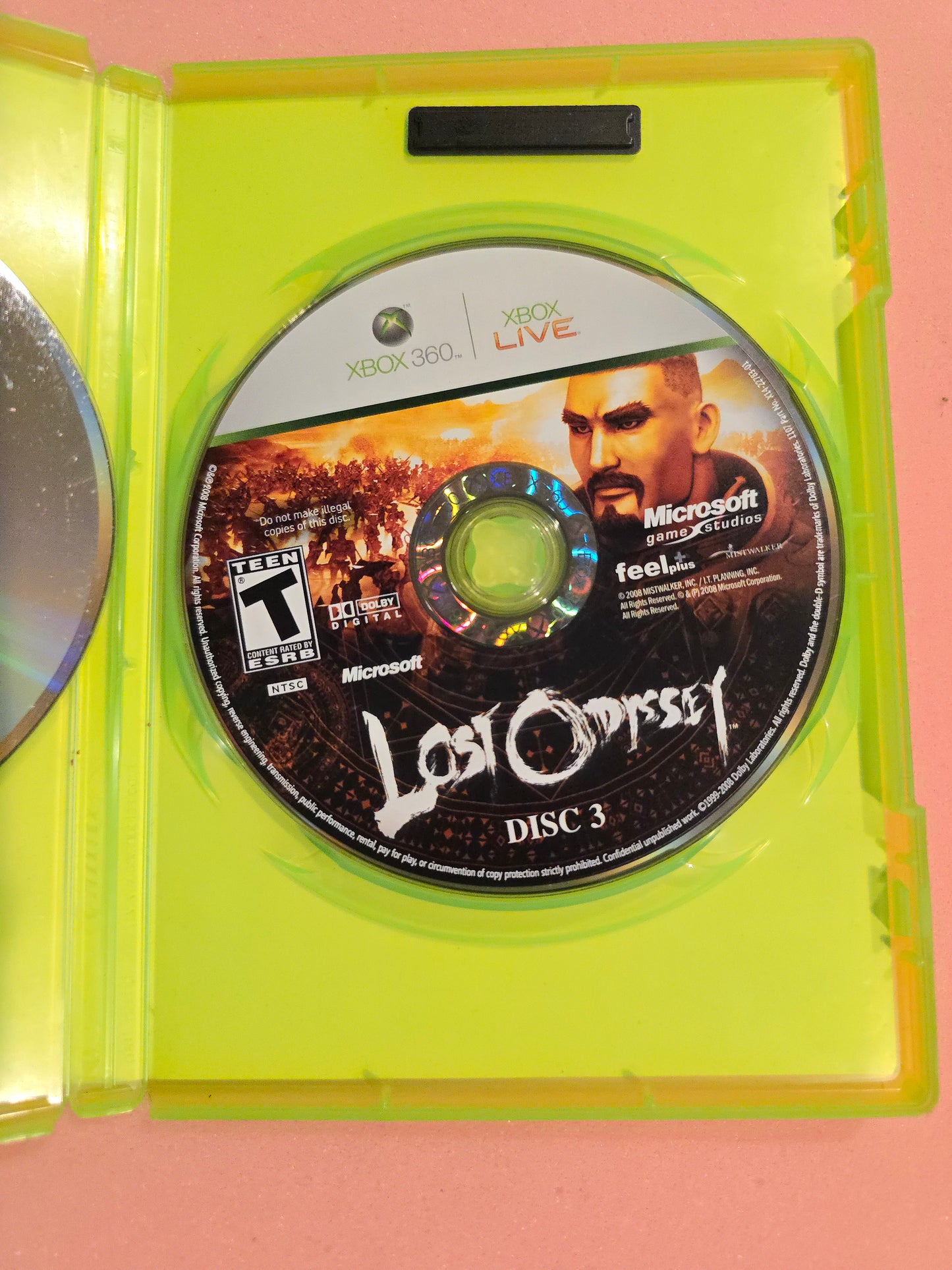 Lost Odyssey - Xbox 360 - In Box, No Manual