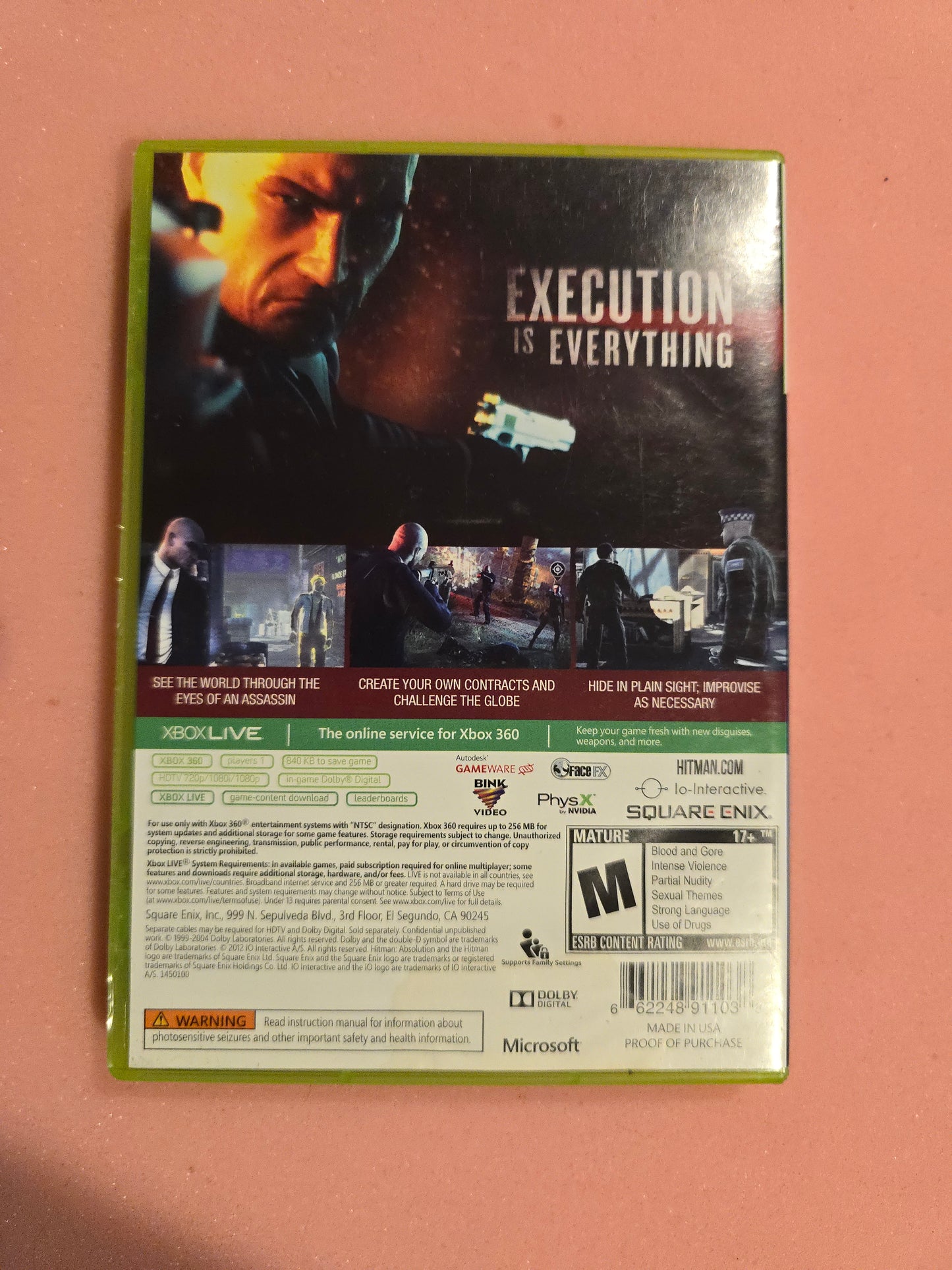 Hitman: Absolution - Xbox 360 - Complete In Box